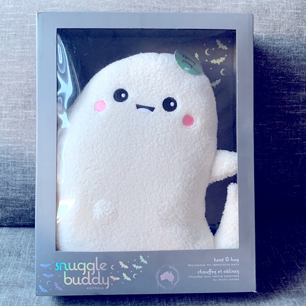 Rare Ghost Snuggle Buddy Heat & Hug